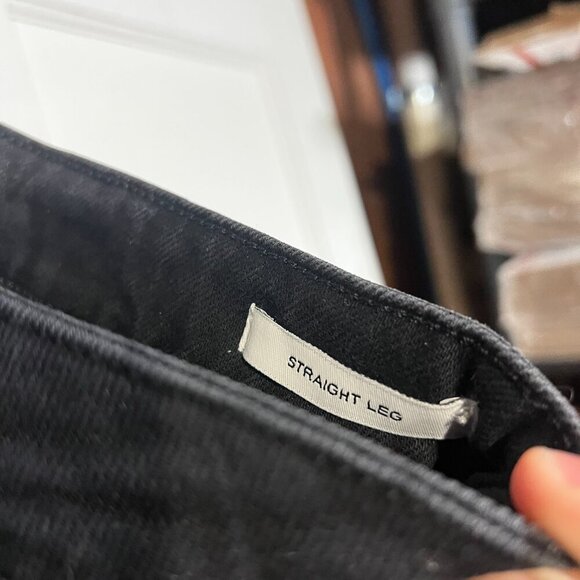 Forever 21 Black Straight Leg Jeans Size 29 - Picture 7 of 7